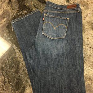 Levi's Demi Curve Straight Leg Jeans - Size 16/33
